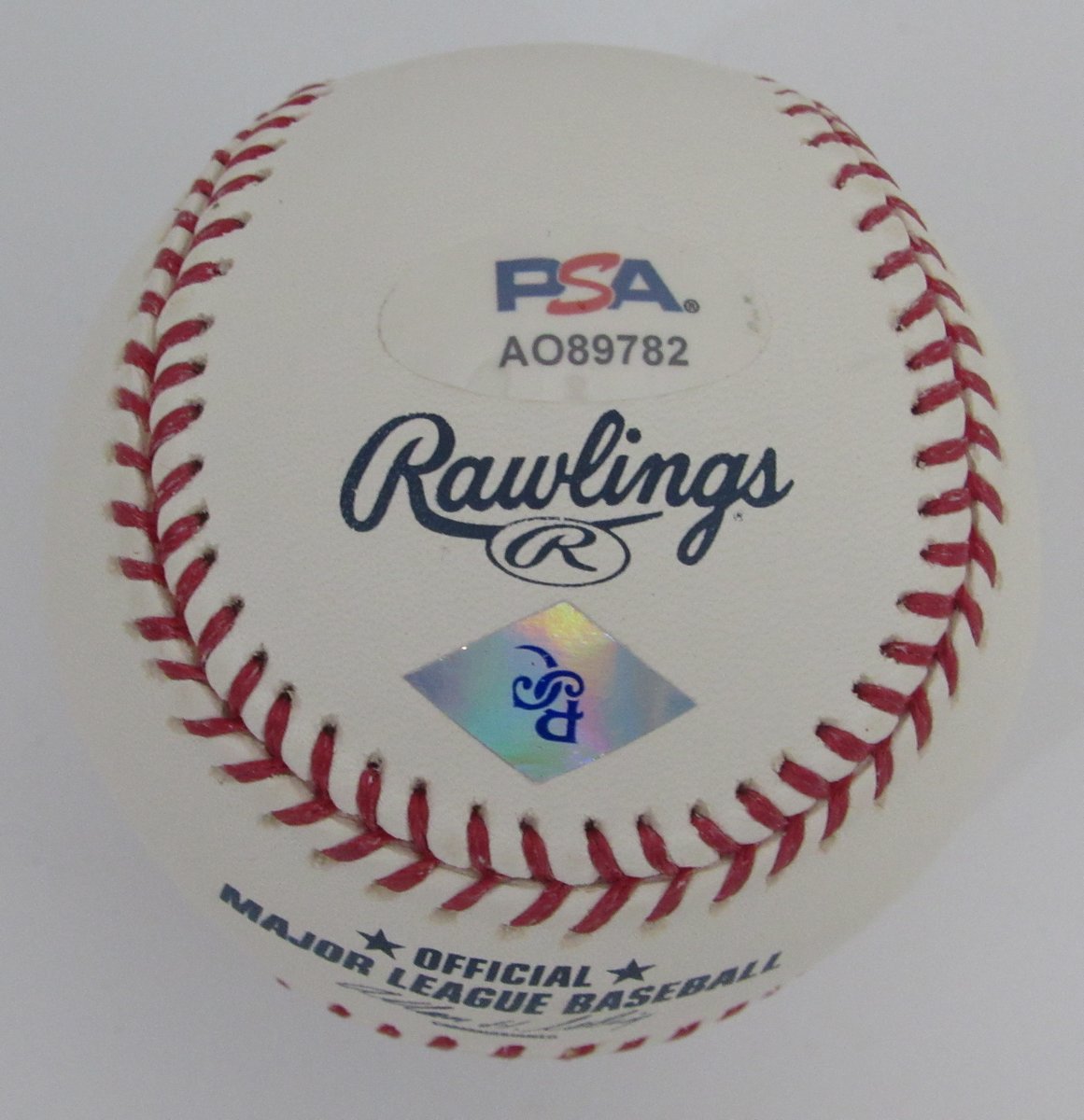 Yogi Berra HOF Signed/Auto OML Baseball New York Yankees PSA/DNA 195755