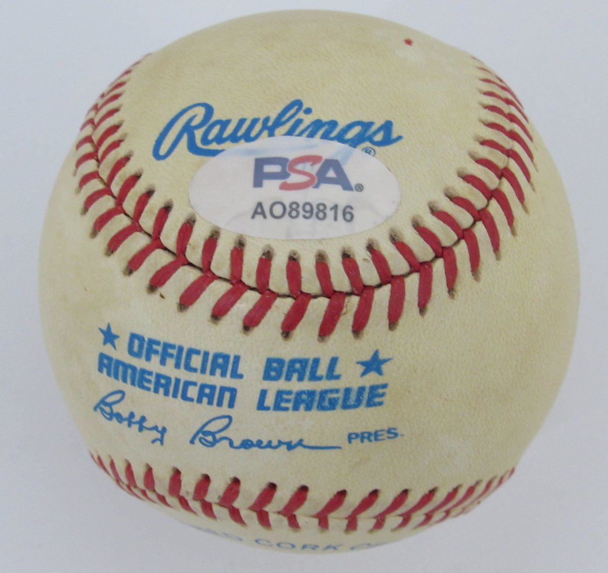 Bill Dickey HOF Signed/Autographed OAL Baseball New York Yankees PSA/DNA 195760