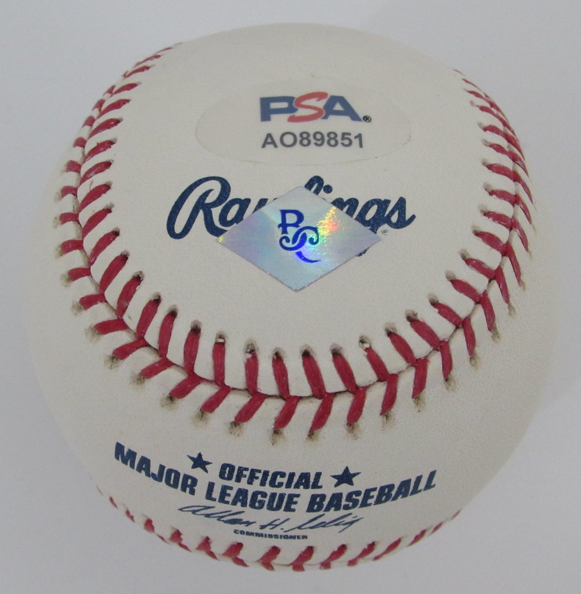 Paul Blair Signed/Inscribed OML Baseball New York Yankees PSA/DNA 195775