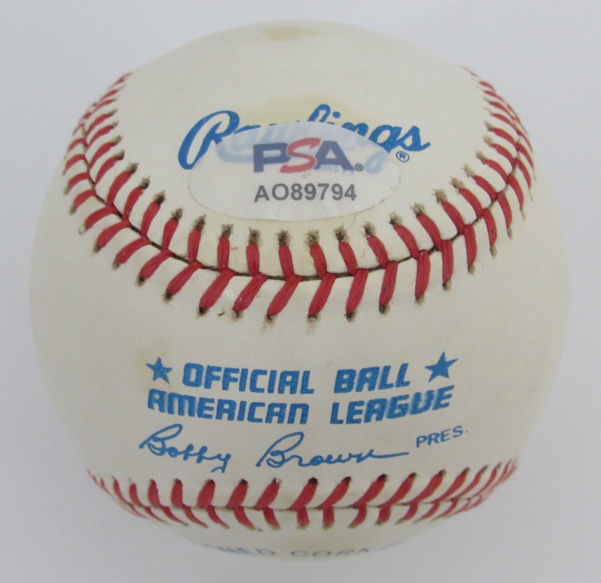 Bill Dickey HOF Signed/Autographed OAL Baseball New York Yankees PSA/DNA 195781