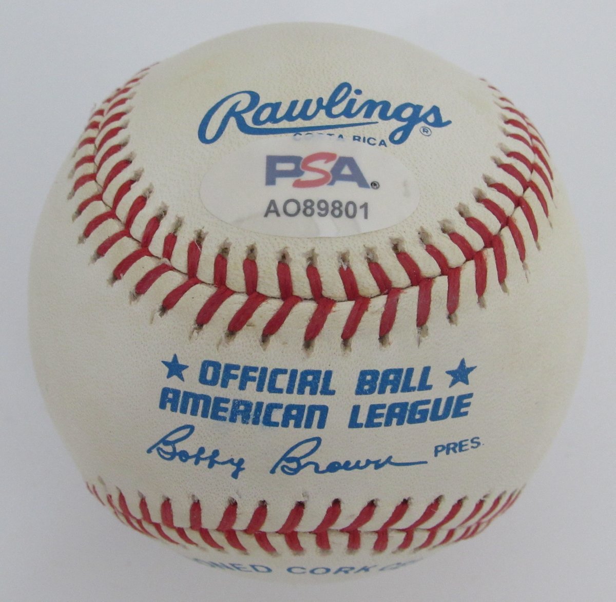 Eddie Lopat Signed/Autographed OAL Baseball New York Yankees PSA/DNA 195788
