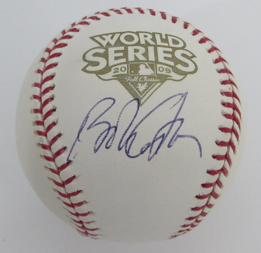 Bob Costas Signed/Auto 2009 World Series Baseball Sportscaster PSA/DNA 195814