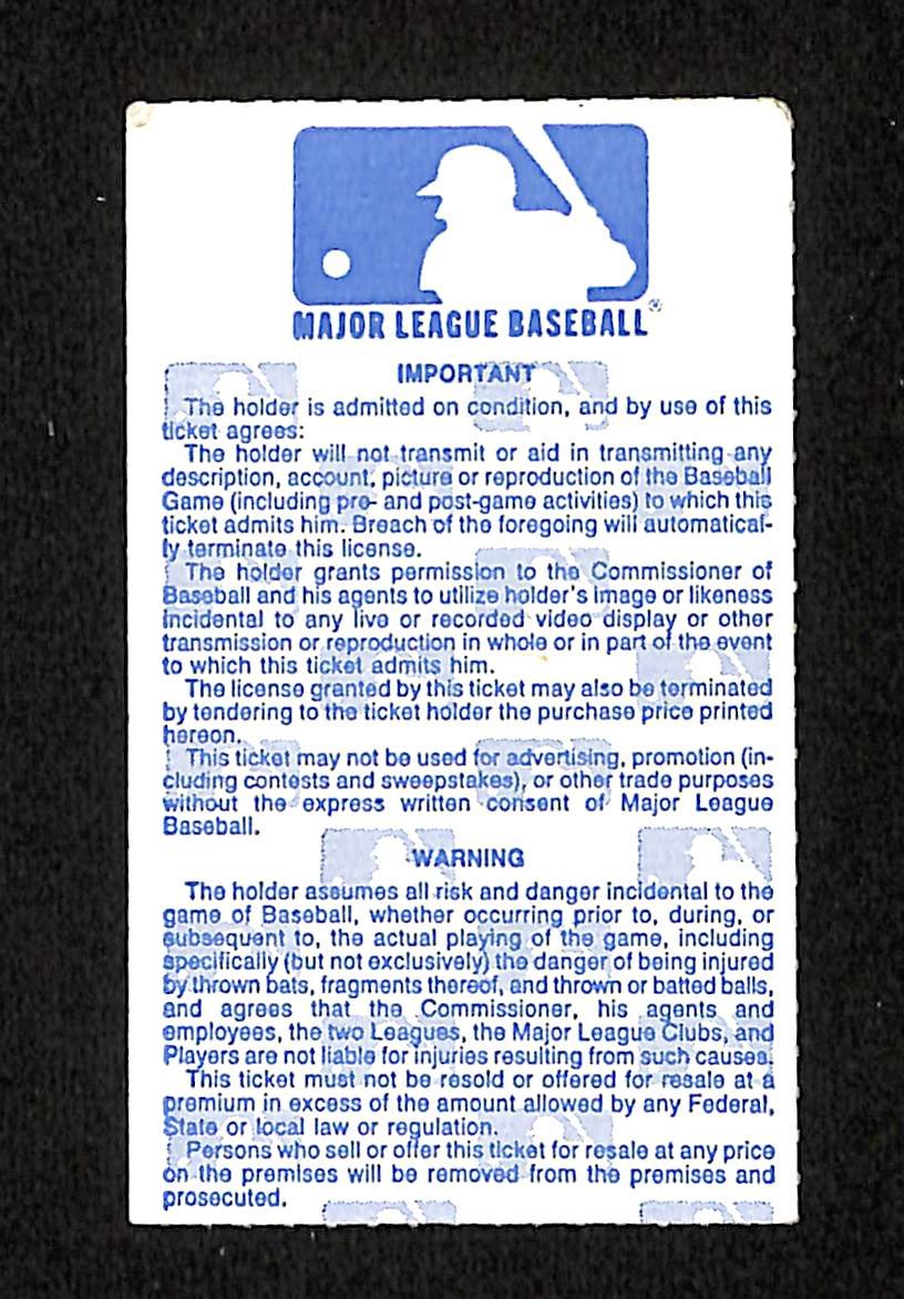1988 NLCS Game 5 Los Angeles Dodgers vs. New York Mets Ticket Stub 194161