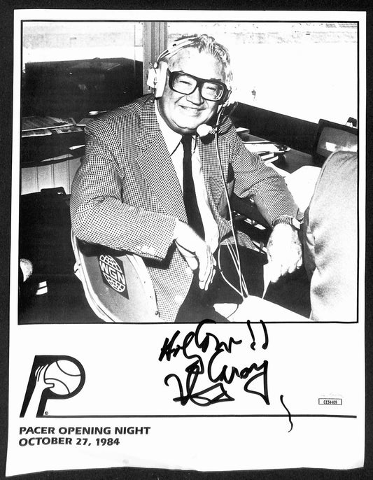 Harry Caray HOF Signed/Autographed 8x10 Photo Announcer JSA 196225