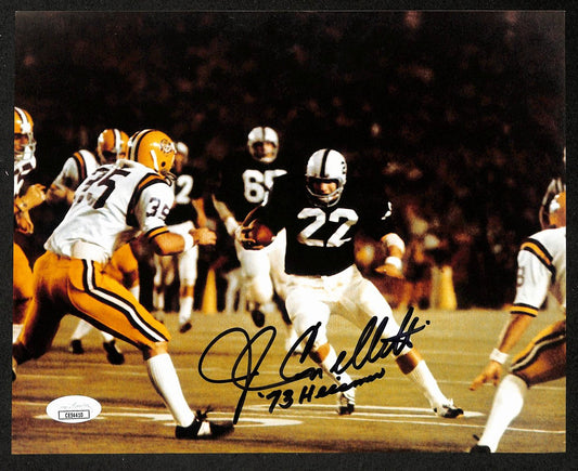 John Cappelletti Signed/Inscribed "73 Heisman" 8x10 Photo Penn State JSA 196236