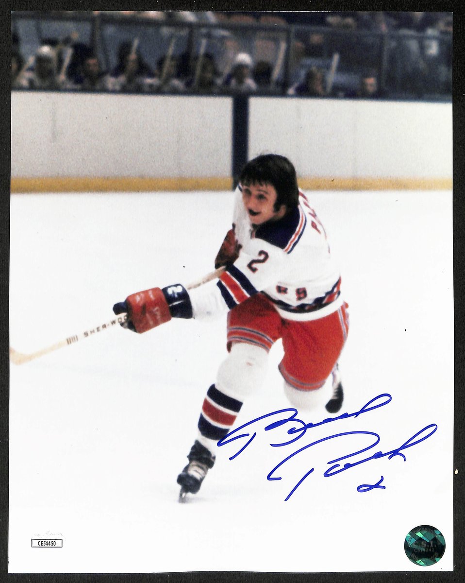 Brad Park HOF Signed/Autographed 8x10 Photo New York Rangers JSA 196649