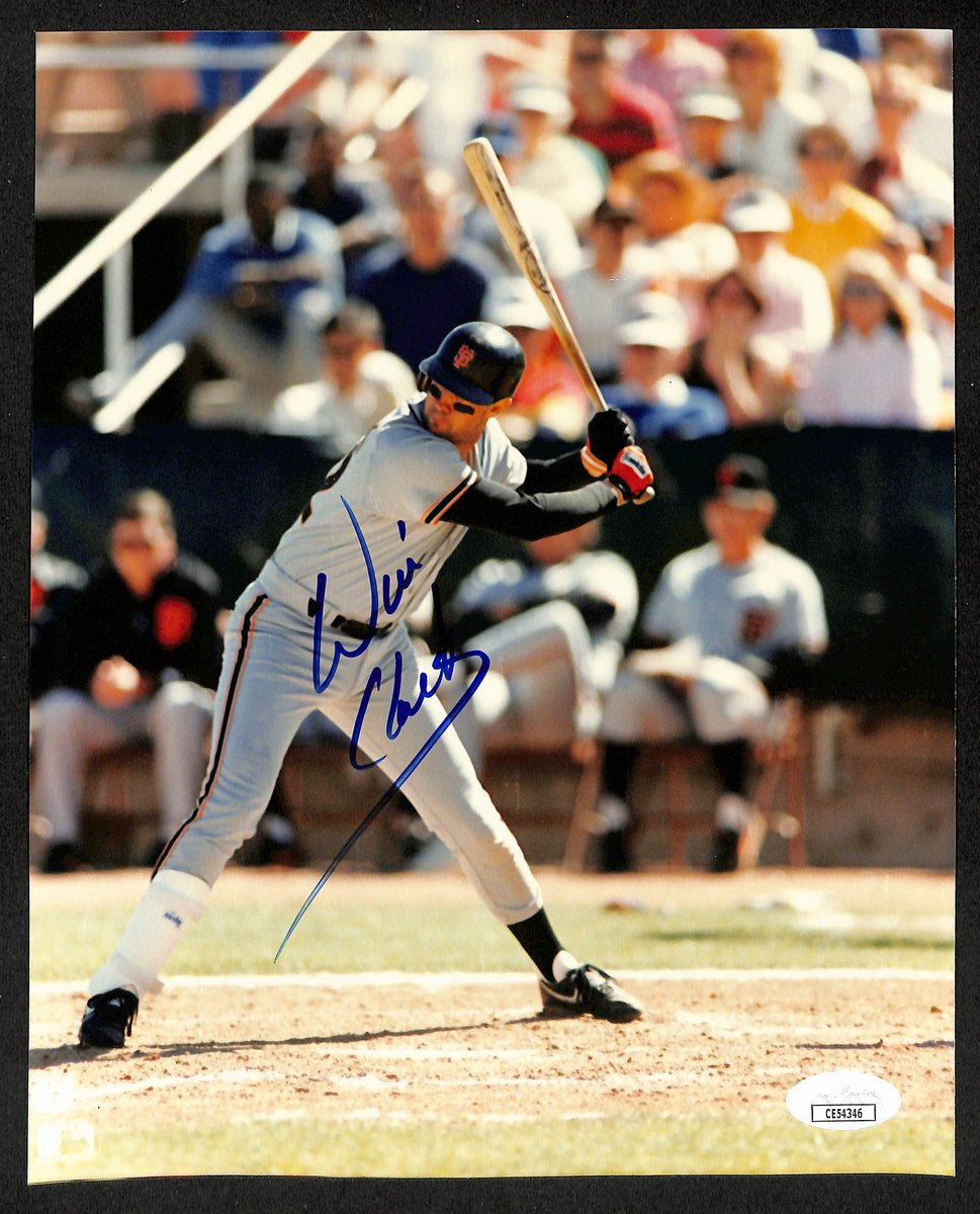 Will Clark Signed/Autographed 8x10 Photo San Francisco Giants JSA 196172