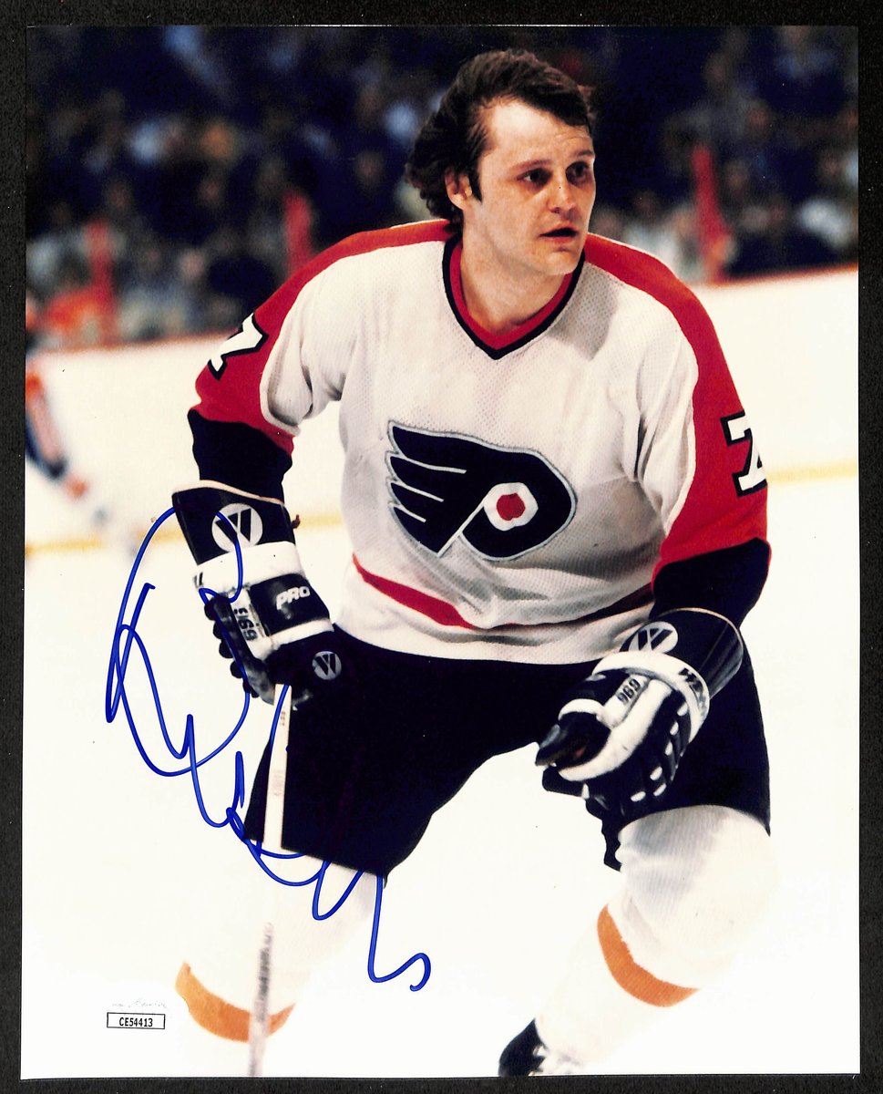 Bill Barber HOF Signed/Autographed 8x10 Photo Philadelphia Flyers JSA 196239