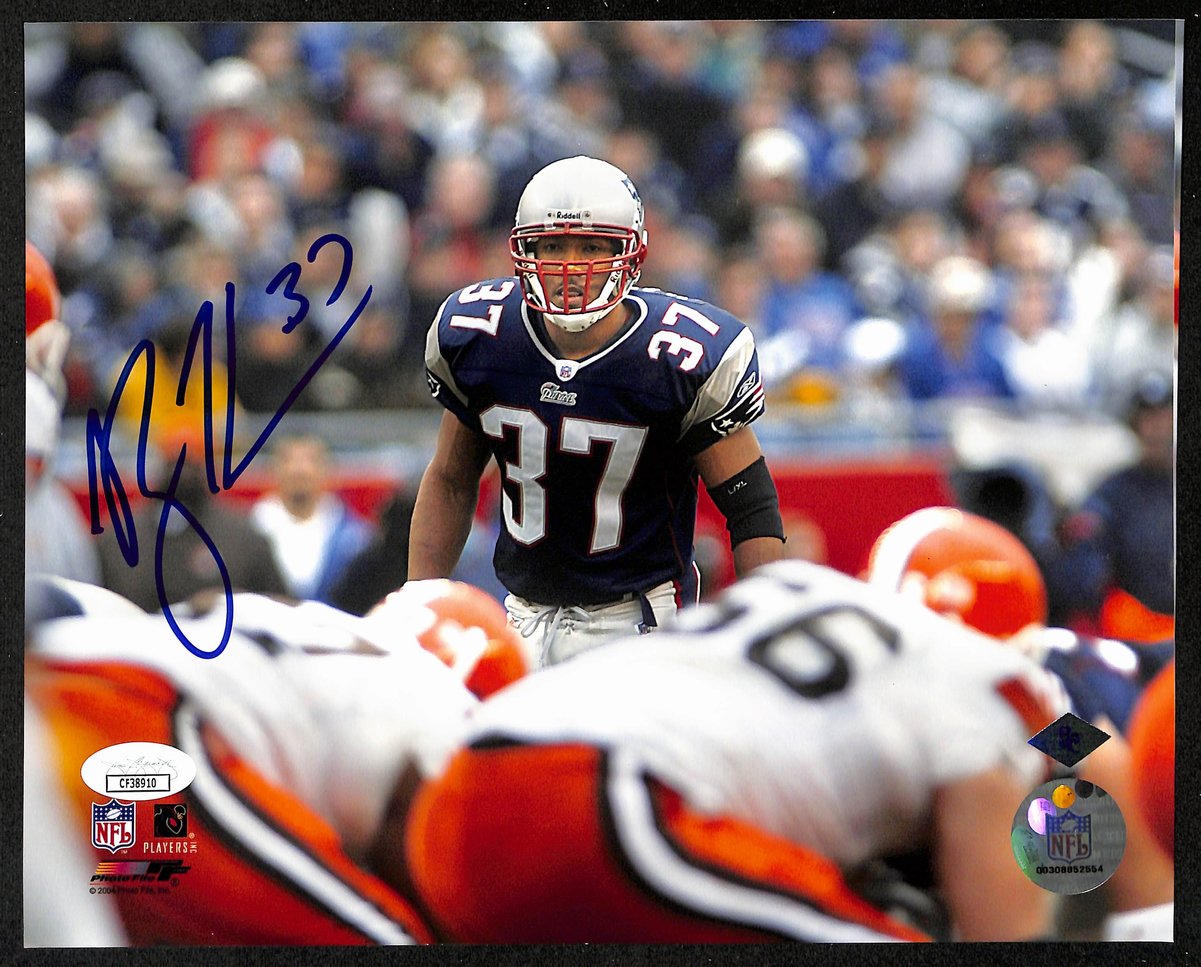 Rodney Harrison Signed/Autographed 8x10 Photo New England Patriots JSA 195895