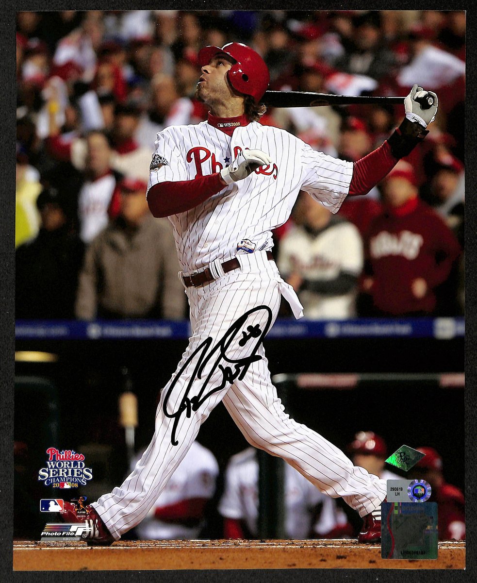 Jayson Werth Signed/Autographed 8x10 Photo Philadelphia Phillies MLB Holo 195914