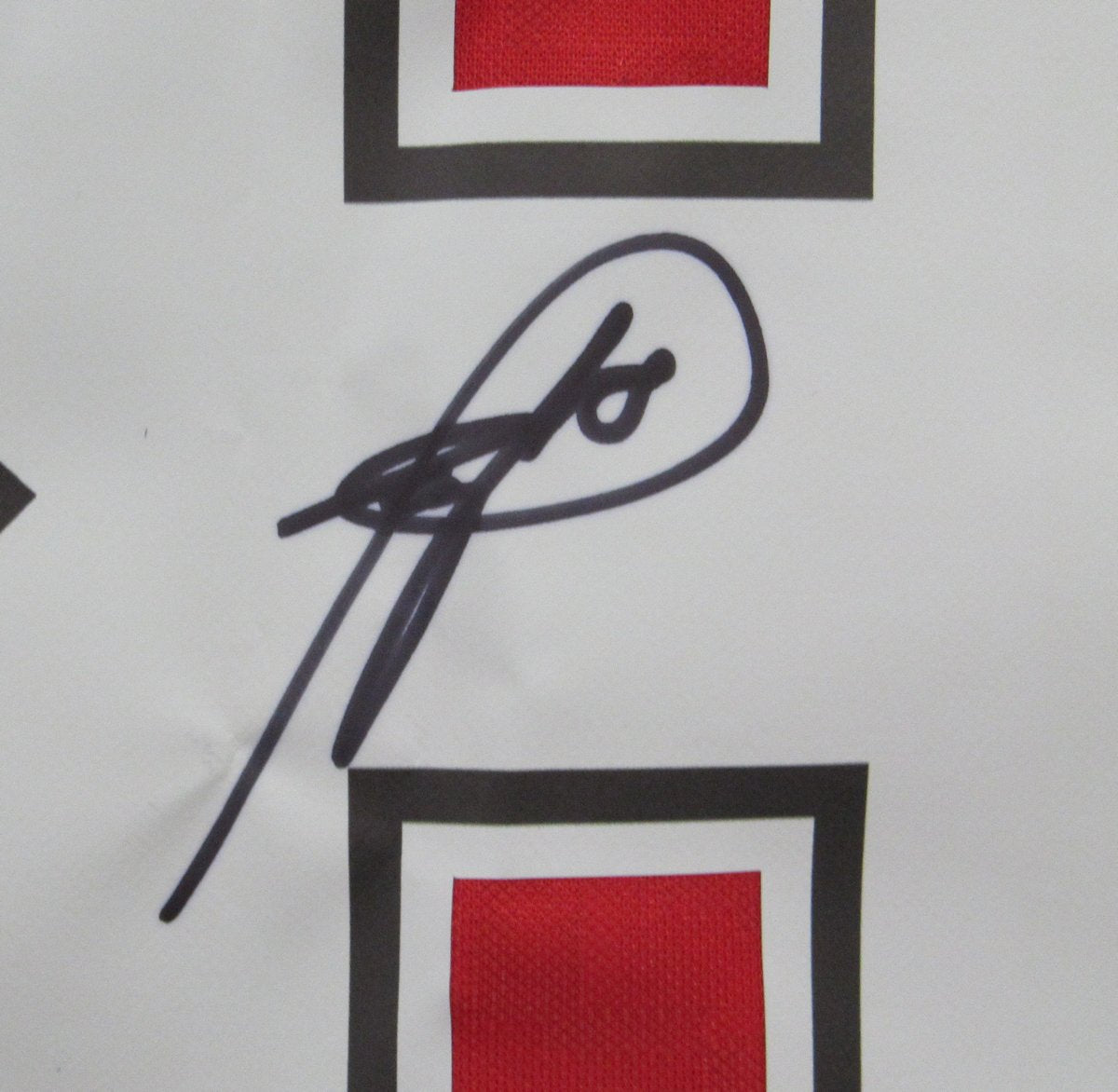 Roberto Baggio Signed Black/Red 1996 AC Milan Home Soccer Jersey ICONS 195671