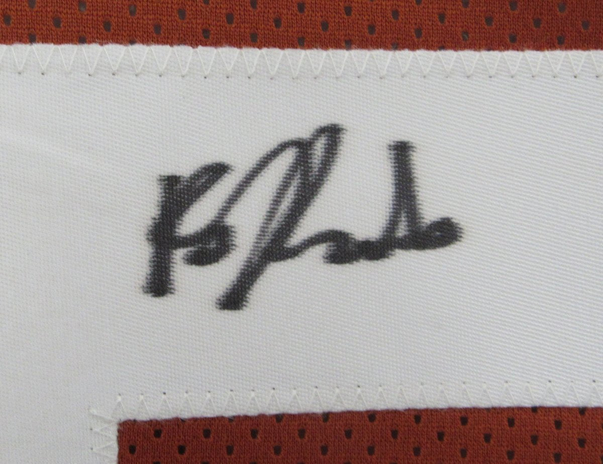 Bijan Robinson Signed/Auto Custom Football Jersey Texas Longhorns Beckett 195674