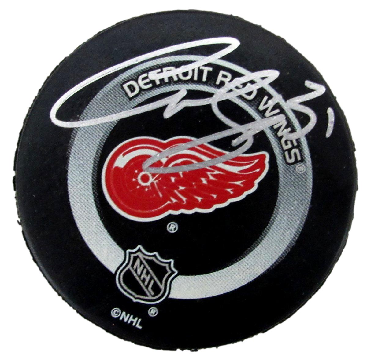 Curtis Joseph Signed/Autographed Detroit Red Wings Hockey Puck JSA 197336