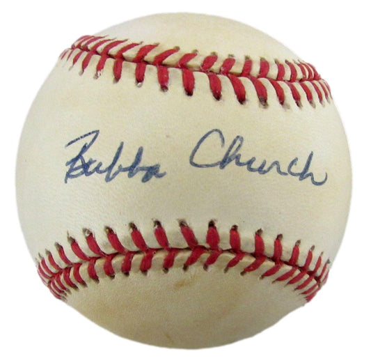 Bubba Church Signed/Auto ONL Baseball Philadelphia Phillies PSA/DNA 197359