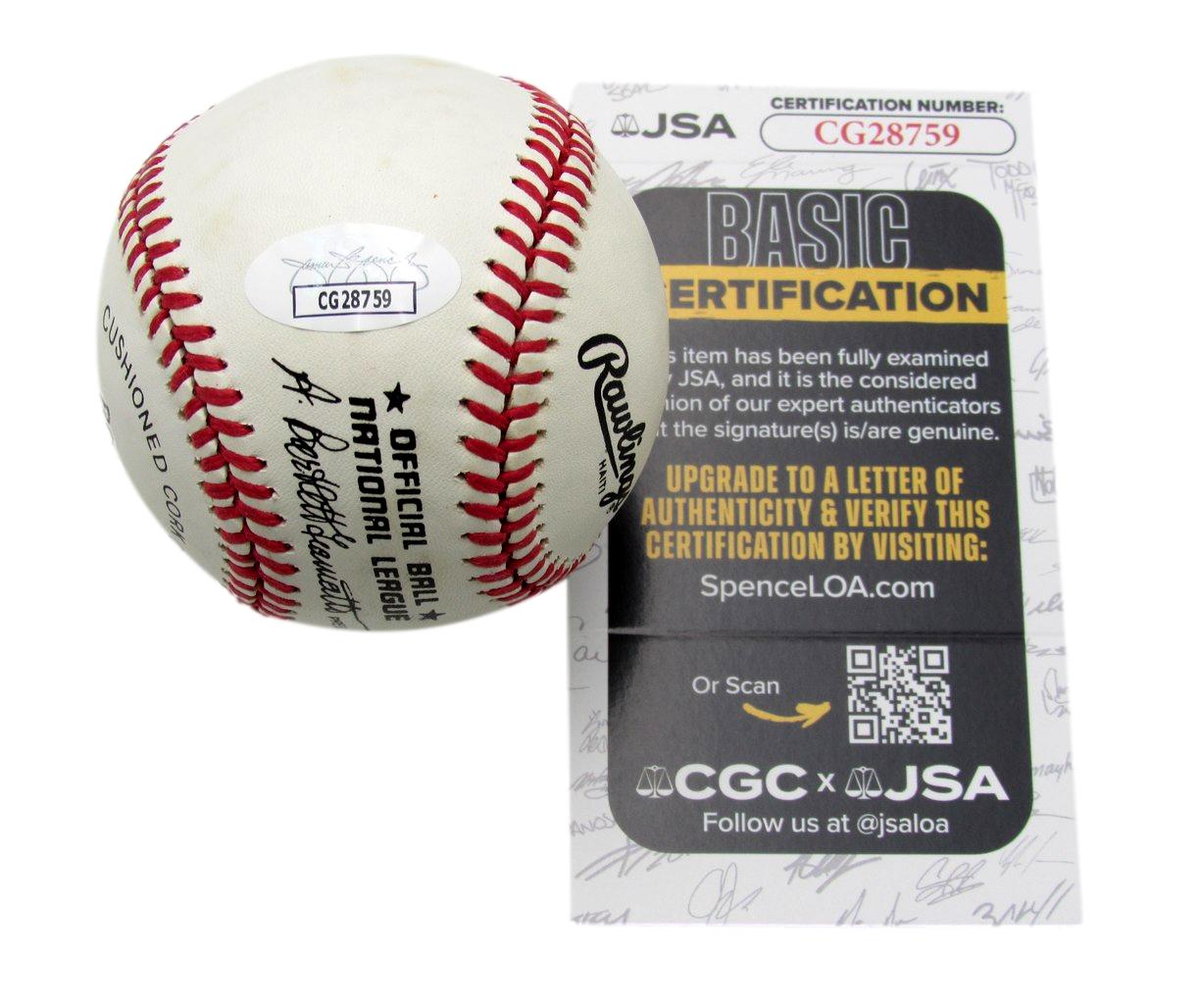 Ernie Banks/Billy Williams HOF Signed/Auto ONL Baseball Chicago Cubs JSA 197366