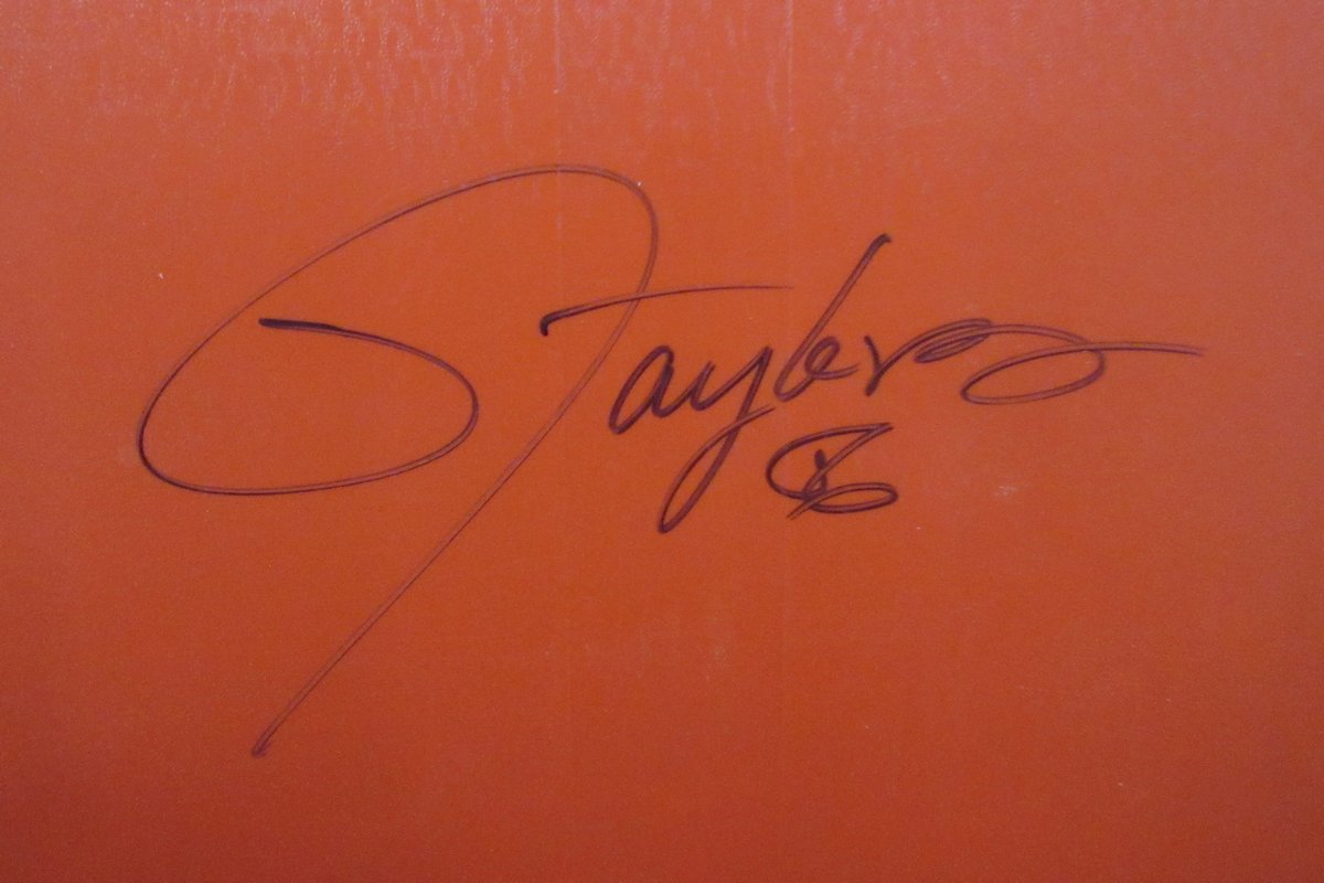 Lawrence Taylor HOF Signed/Auto Giant Stadium Chair Back NY Giants Steiner 19574