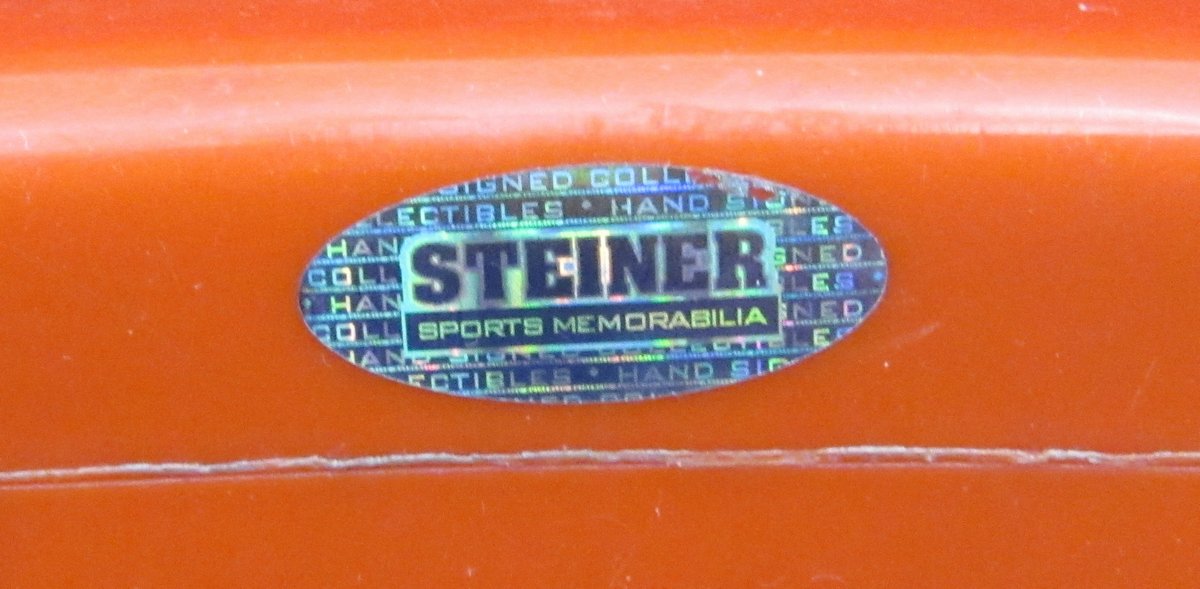 Lawrence Taylor HOF Signed/Auto Giant Stadium Chair Back NY Giants Steiner 19574