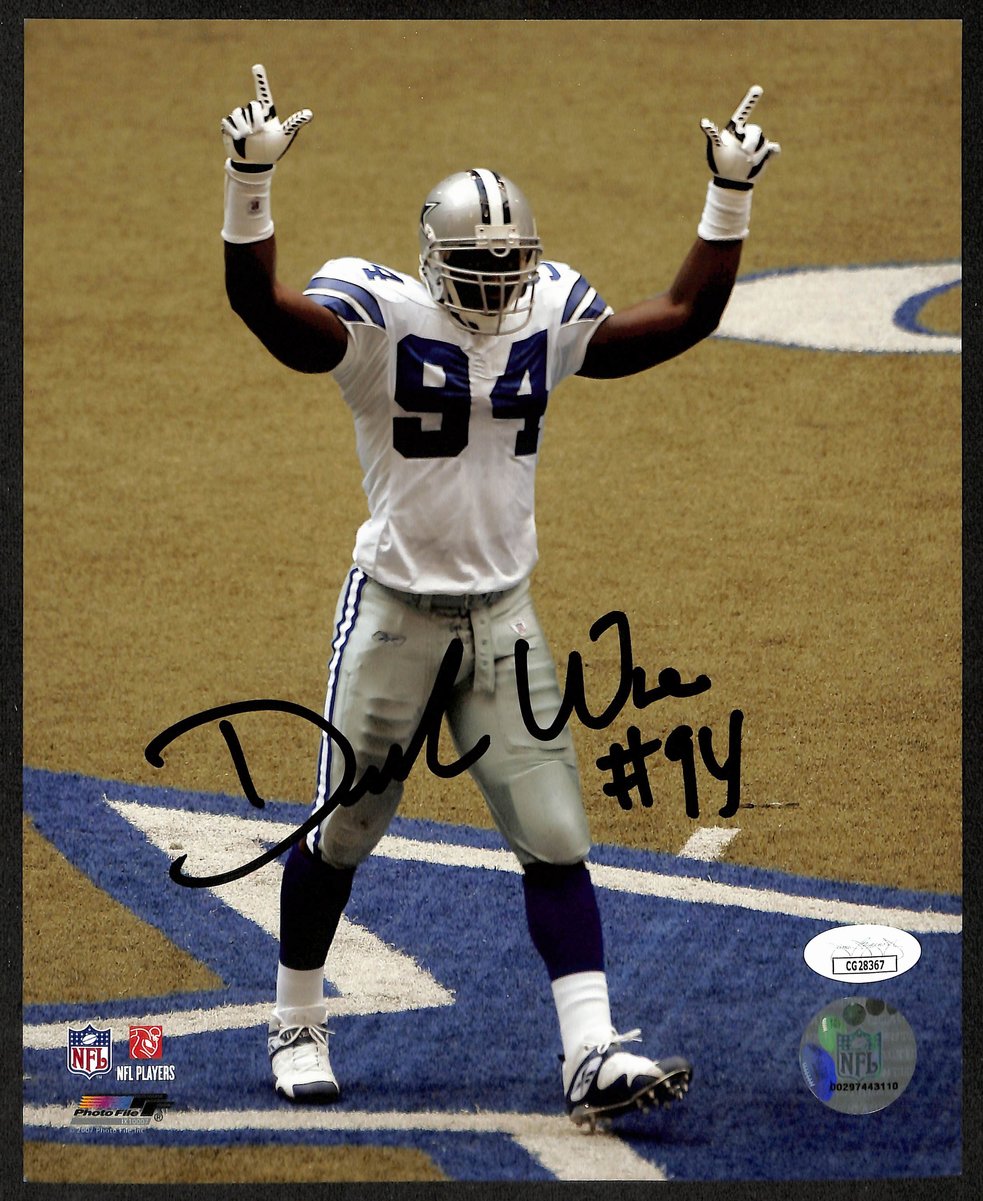 DeMarcus Ware HOF Signed/Autographed 8x10 Photo Dallas Cowboys JSA 197080