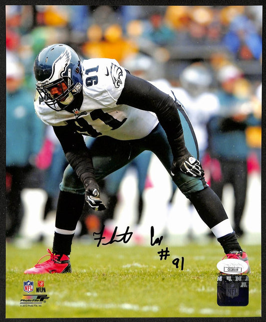 Fletcher Cox Signed/Autographed 8x10 Photo Philadelphia Eagles JSA 197089