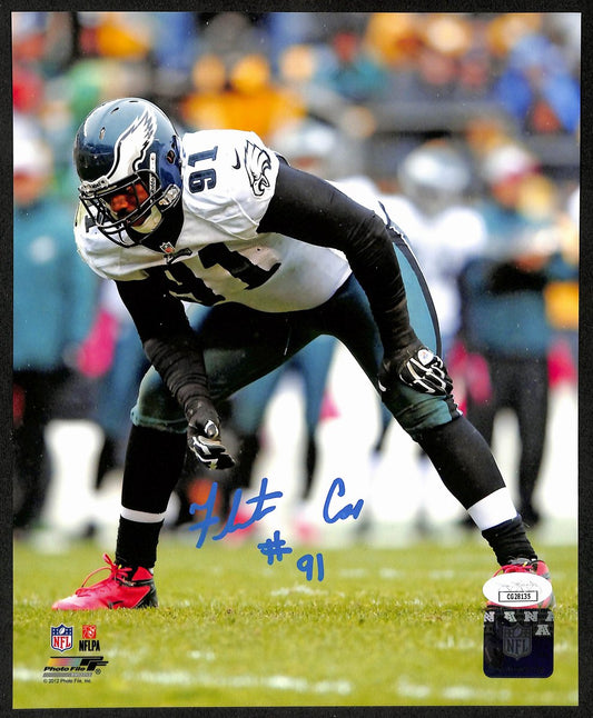 Fletcher Cox Signed/Autographed 8x10 Photo Philadelphia Eagles JSA 197090