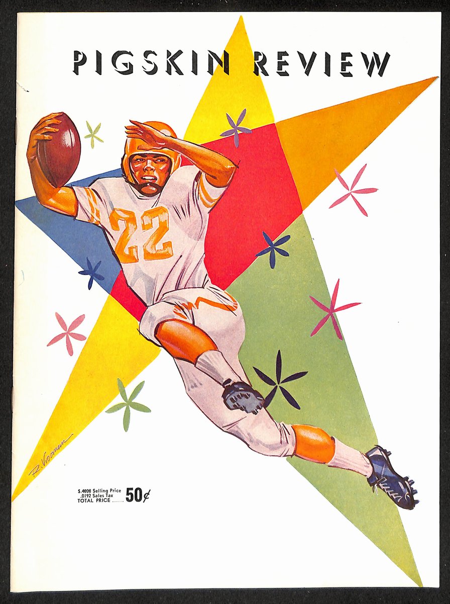 1958 Notre Dame @ USC Vintage College Football Game Program 196483