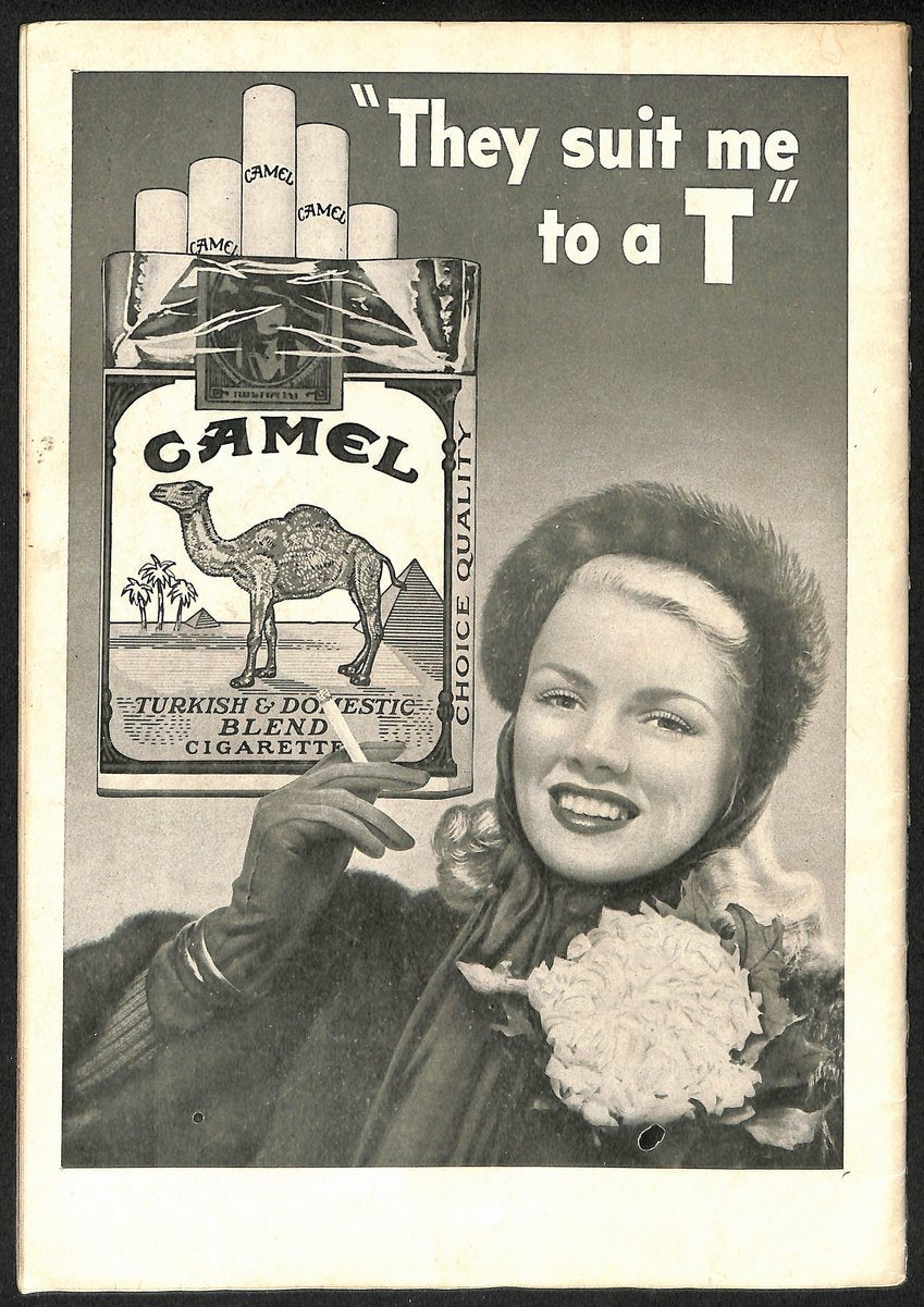 1946 Iowa vs Notre Dame Rare Vintage College Football Game Program 194577