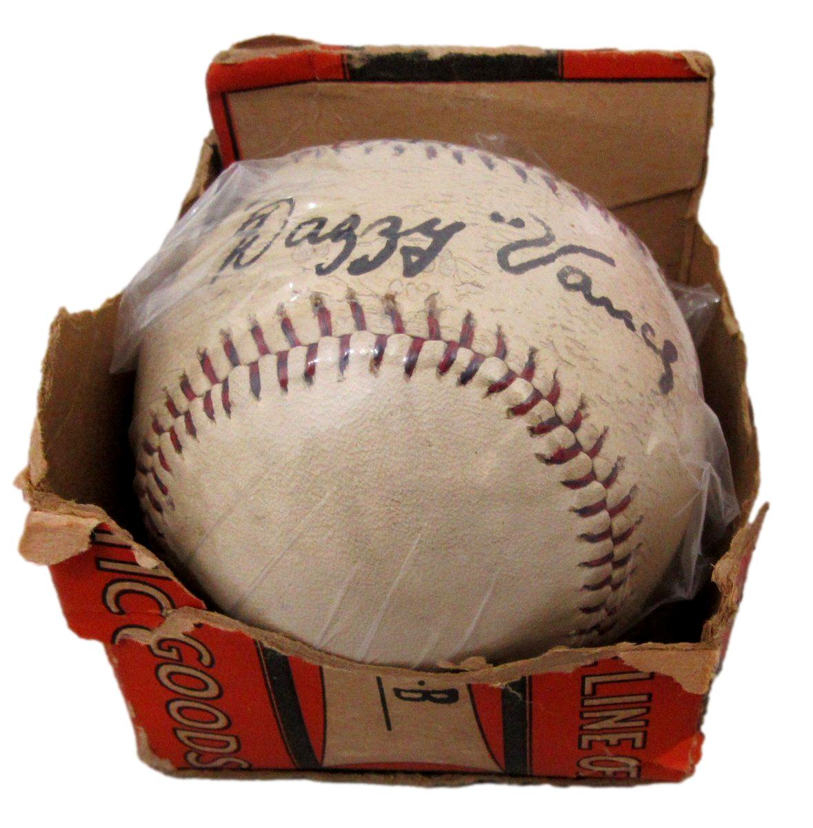 Dazzy Vance HOF Signed/Auto Pioneer League Baseball Brooklyn Dodgers JSA 196739
