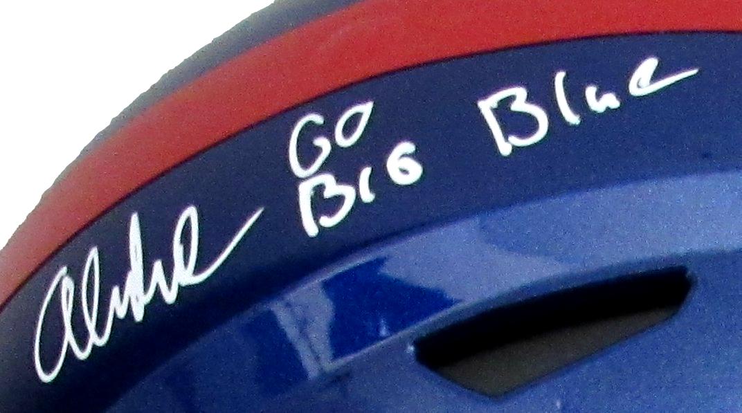 Abdul Carter Signed/Insc Full Size SpeedFlex Helmet NY Giants BAS/Beckett 196741