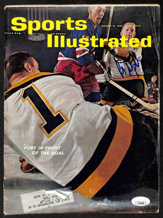 Pat Stapleton Boston Bruins Signed 1/15/62 Sports Illustrated JSA 197181