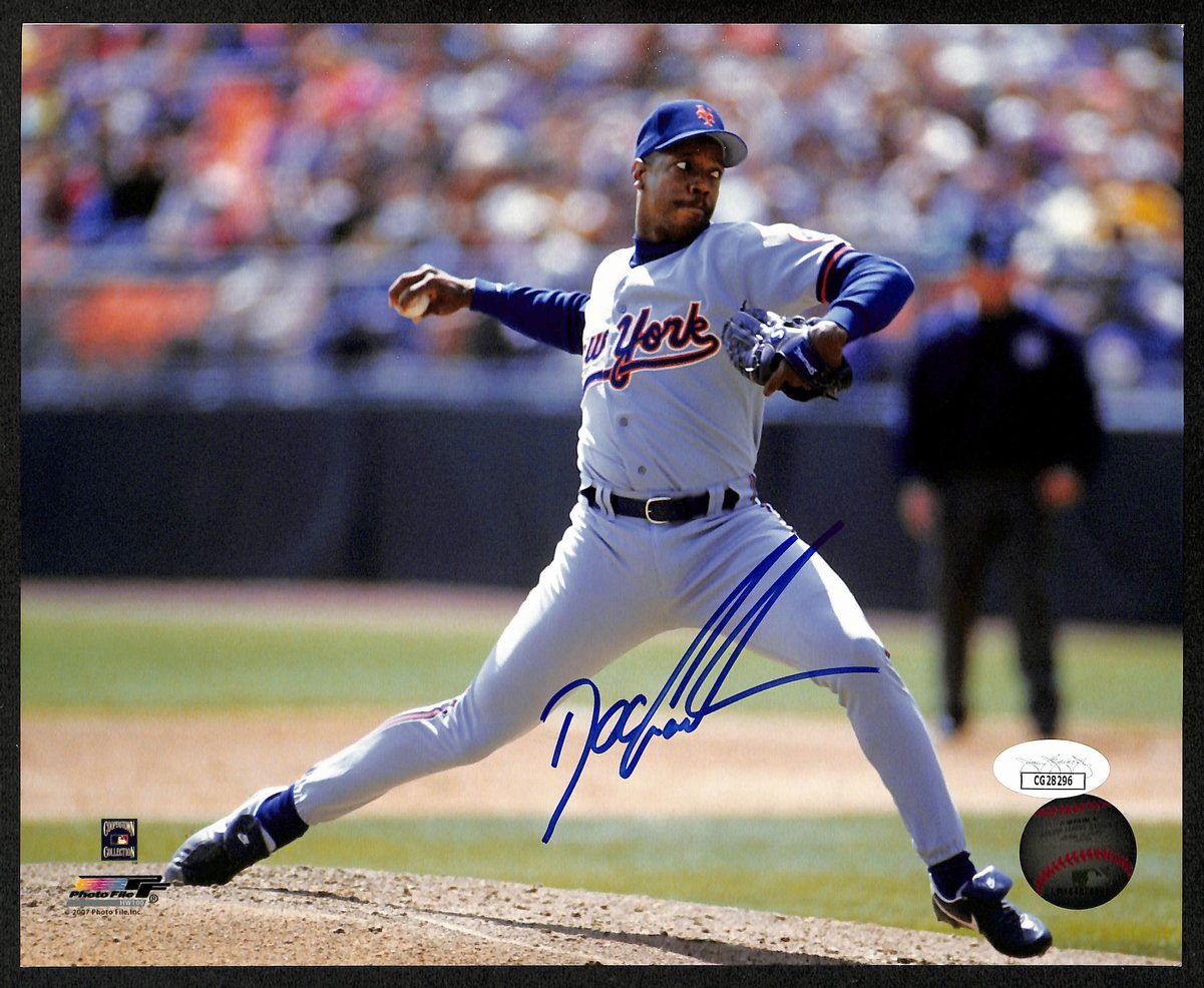 Dwight Gooden Signed/Autographed 8x10 Photo New York Mets JSA 196827