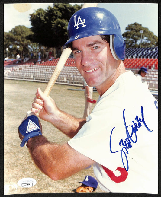 Steve Garvey Signed/Autographed 8x10 Photo Los Angeles Dodgers JSA 197198
