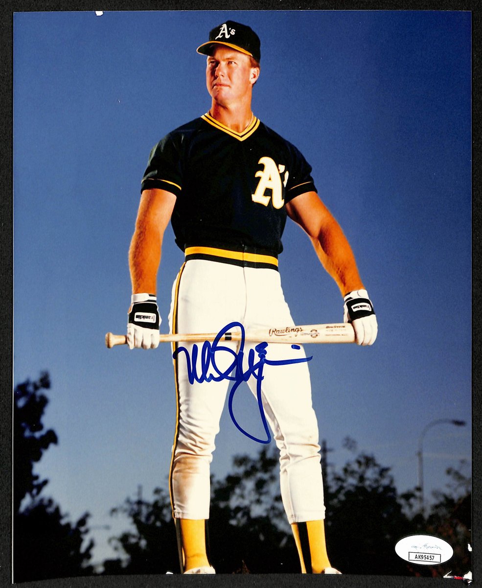 Mark Mcgwire Signed/Autographed 8x10 Photo Oakland A's JSA 197199