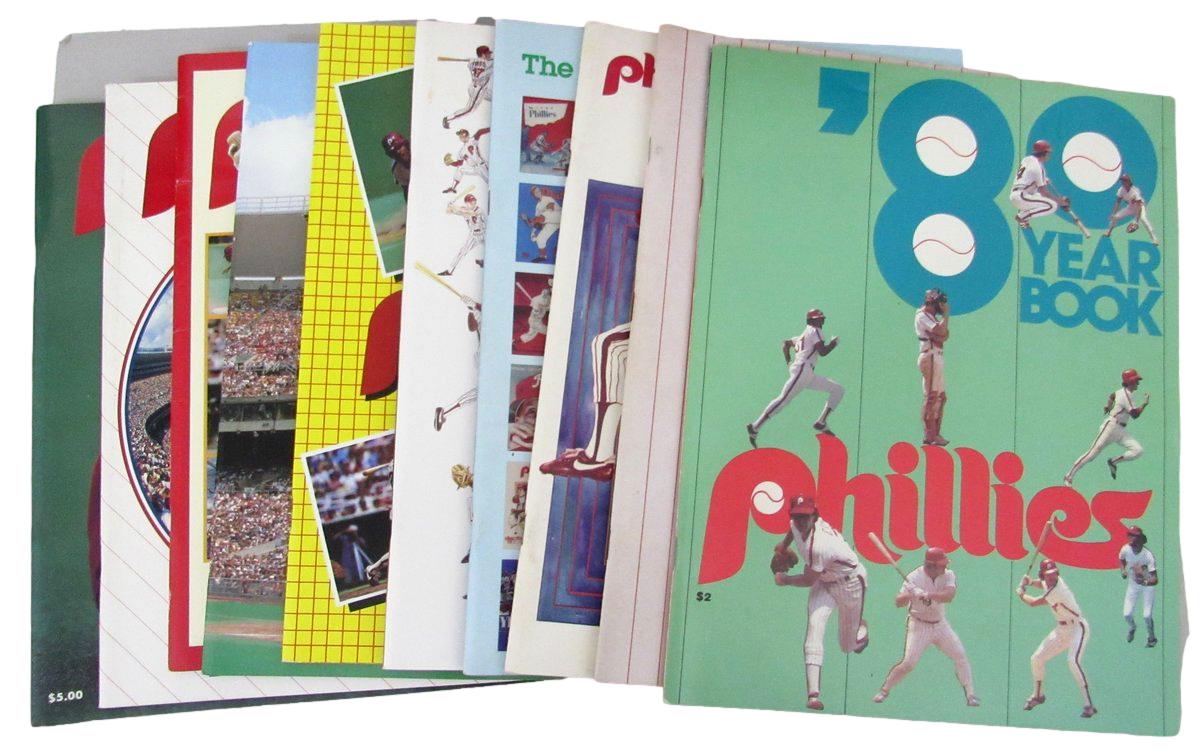Lot of (66) Philadelphia Phillies Yearbooks 1949-2014 196744