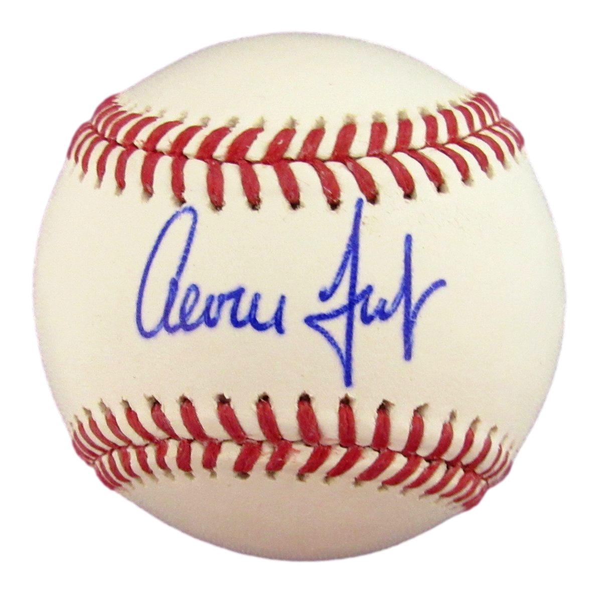 Aaron Judge Signed/Autographed OML Baseball New York Yankees PSA/DNA 196769
