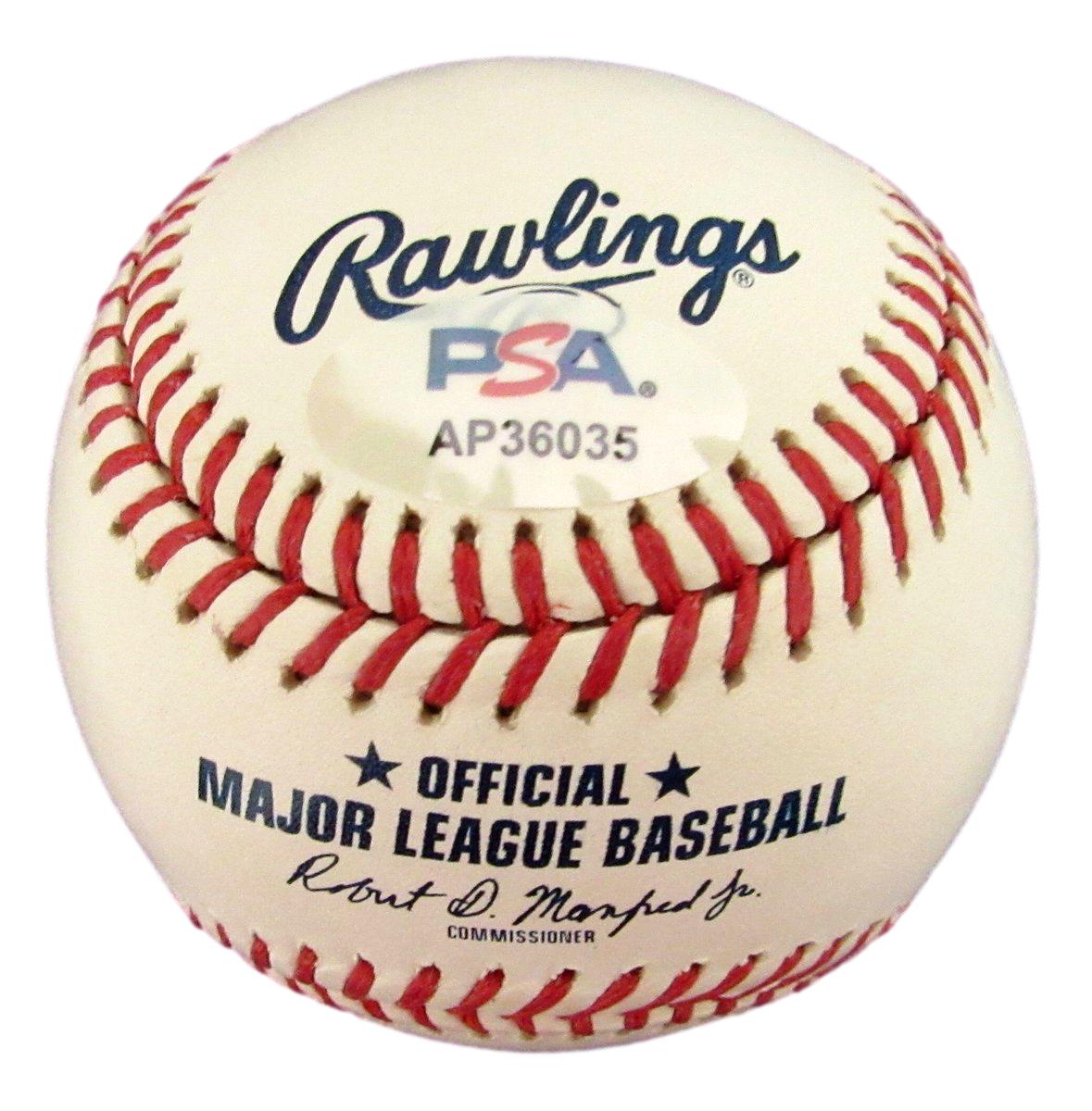 Nolan Arenado Signed/Autographed OML Baseball Cardinals/Rockies PSA/DNA 196770