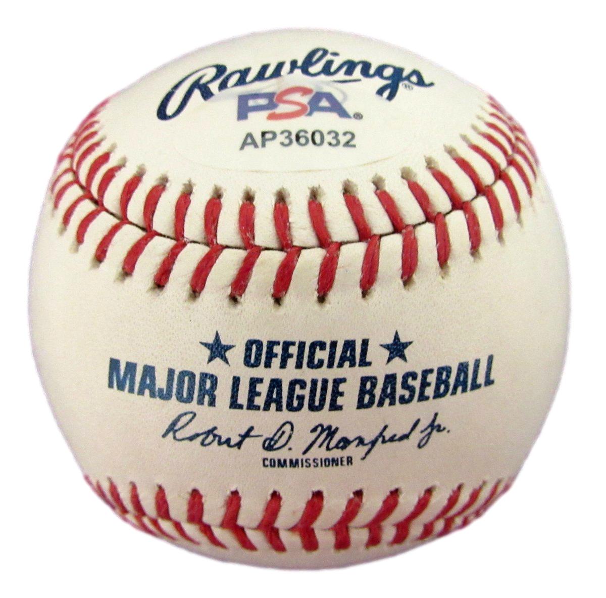 Julio Rodriguez Signed/Autographed OML Baseball Seattle Mariners PSA/DNA 197744