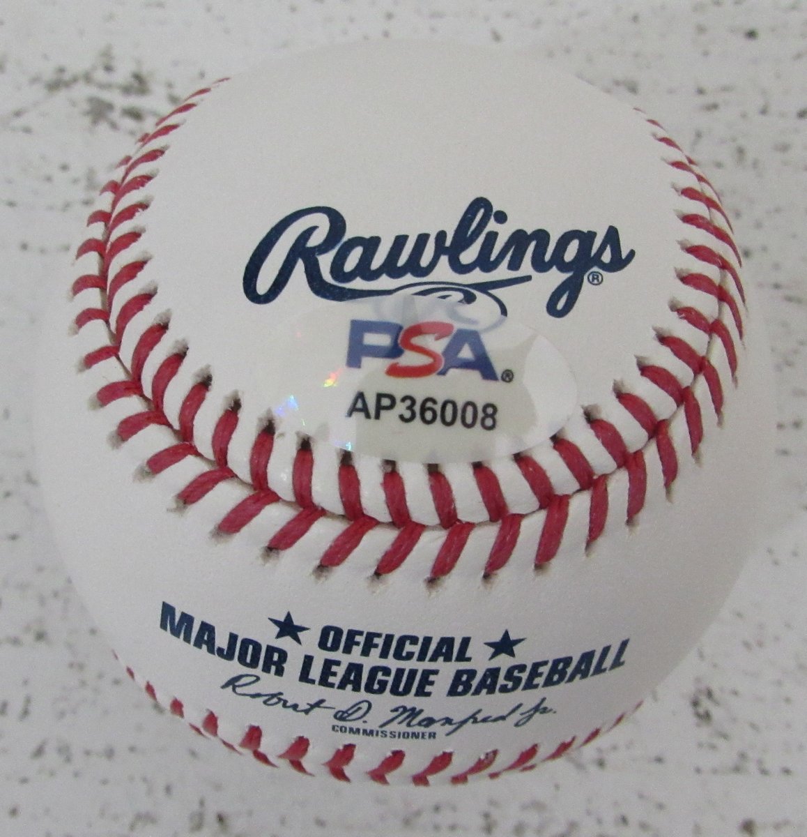 Post Malone Performer Signed/Autographed OML Baseball PSA/DNA 197771