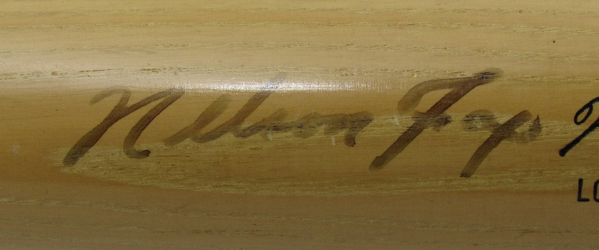 Nelson Nellie Fox White Sox HOF Signed Store Mode Baseball Bat PSA/DNA 197460
