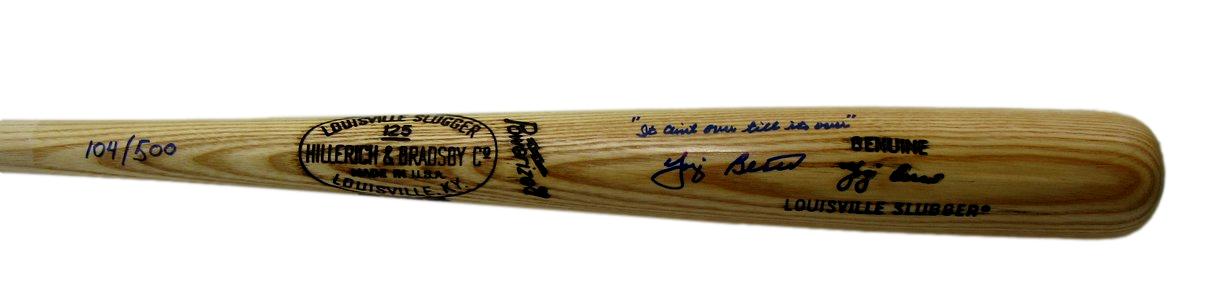 Yogi Berra HOF Yankee Signed/Insc Louisville Slugger Baseball Bat PSA/DNA 197462