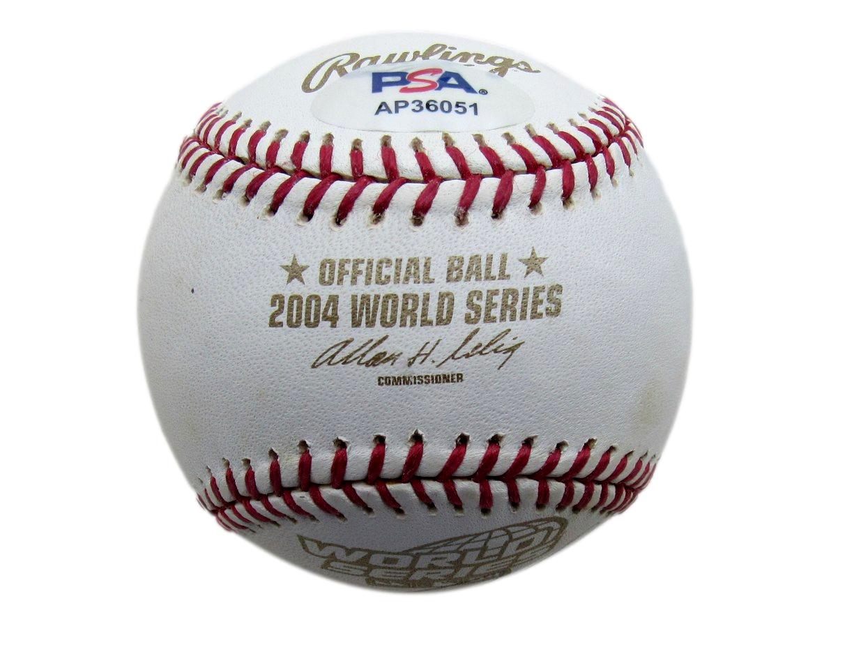 David Ortiz HOF Signed/Auto 2004 WS Baseball Boston Red Sox PSA/DNA 197482