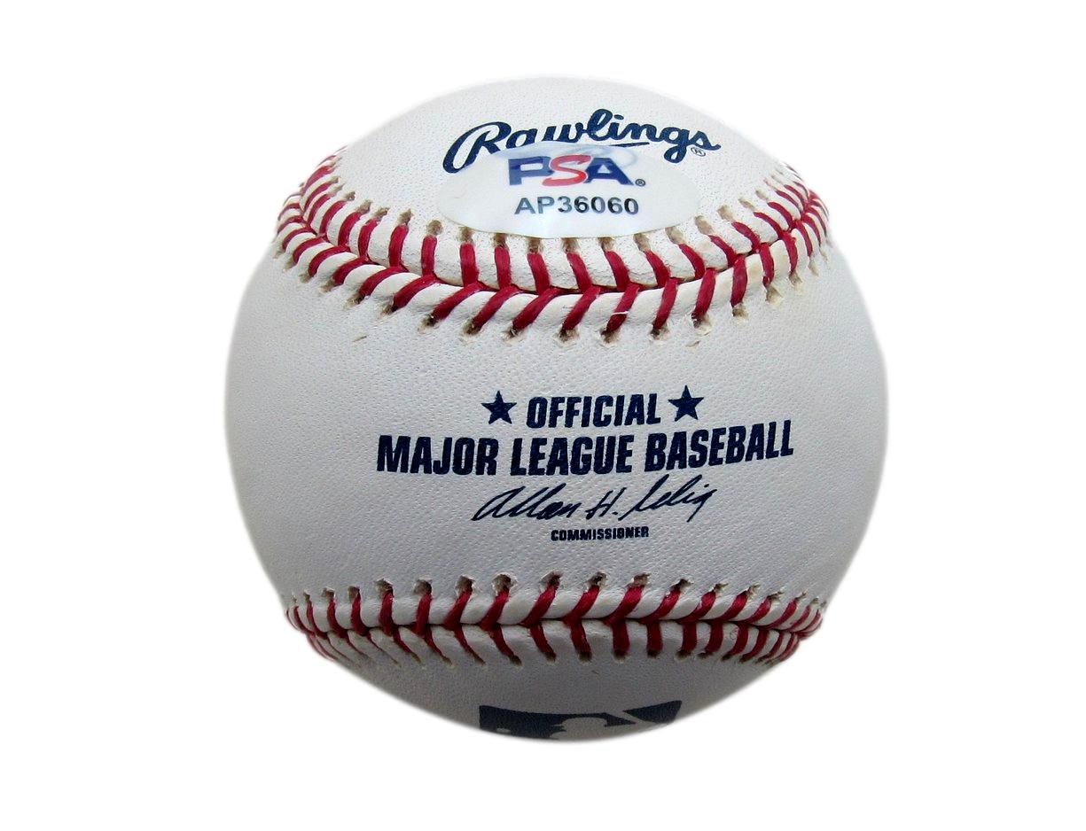 Joe Mauer HOF Signed/Autographed OML Baseball Minnesota Twins PSA/DNA 197486