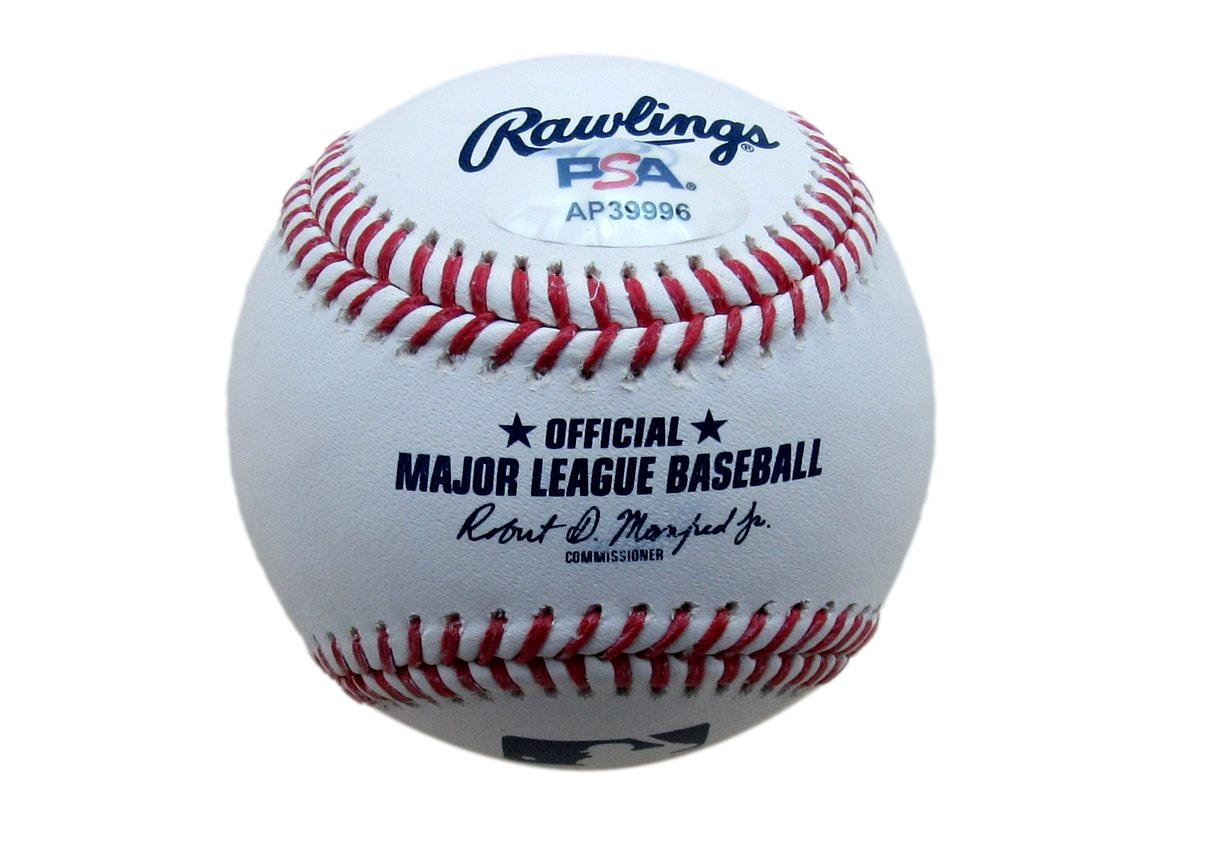 Gunnar Henderson Signed/Auto OML Baseball Baltimore Orioles PSA/DNA 197493
