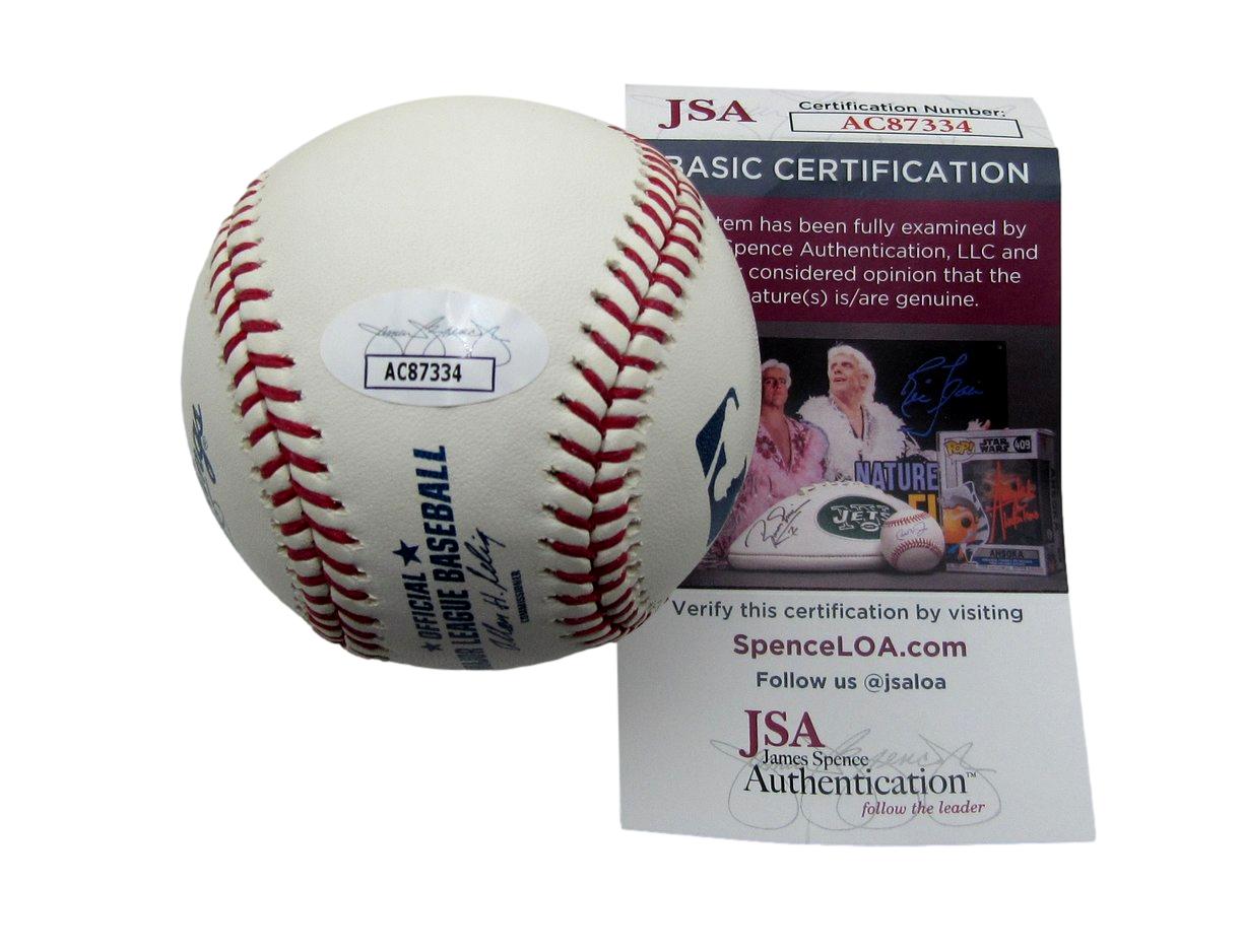 Darryl Strawberry Signed/Autographed OML Baseball New York Mets JSA 197490