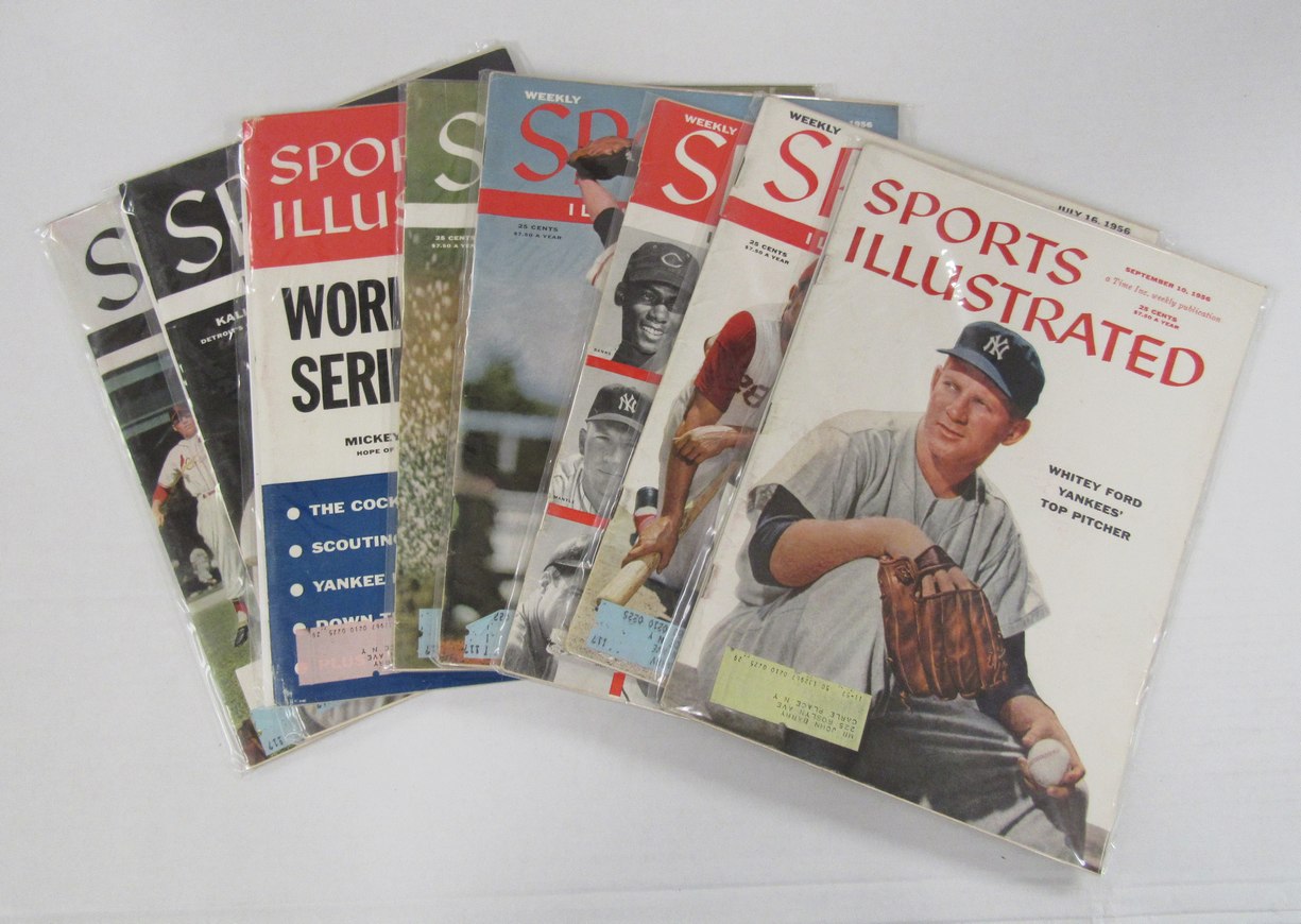 1956 Sports Illustrated Magazines Lot of 44 Ford/Spahn/Snead Covers 198098