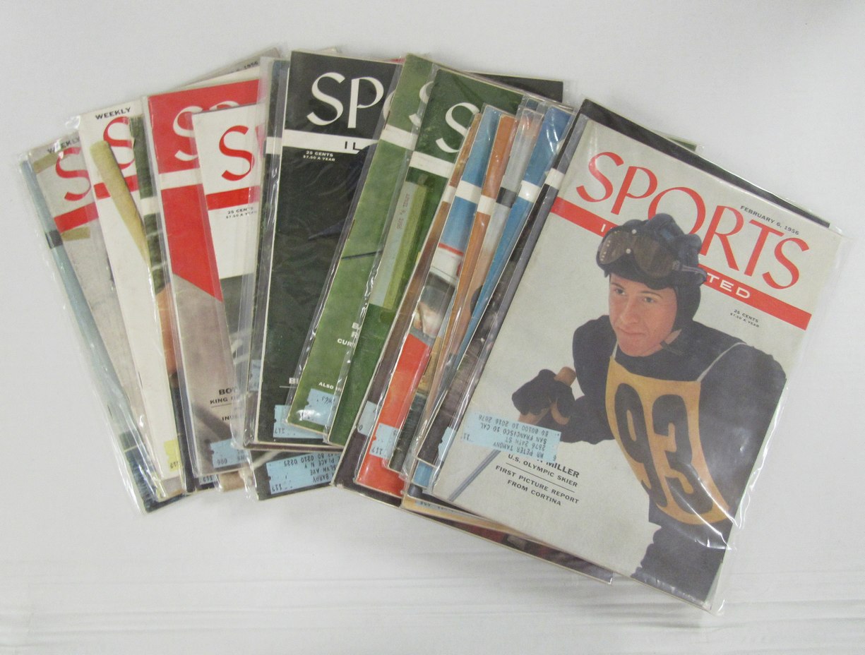 1956 Sports Illustrated Magazines Lot of 44 Ford/Spahn/Snead Covers 198098