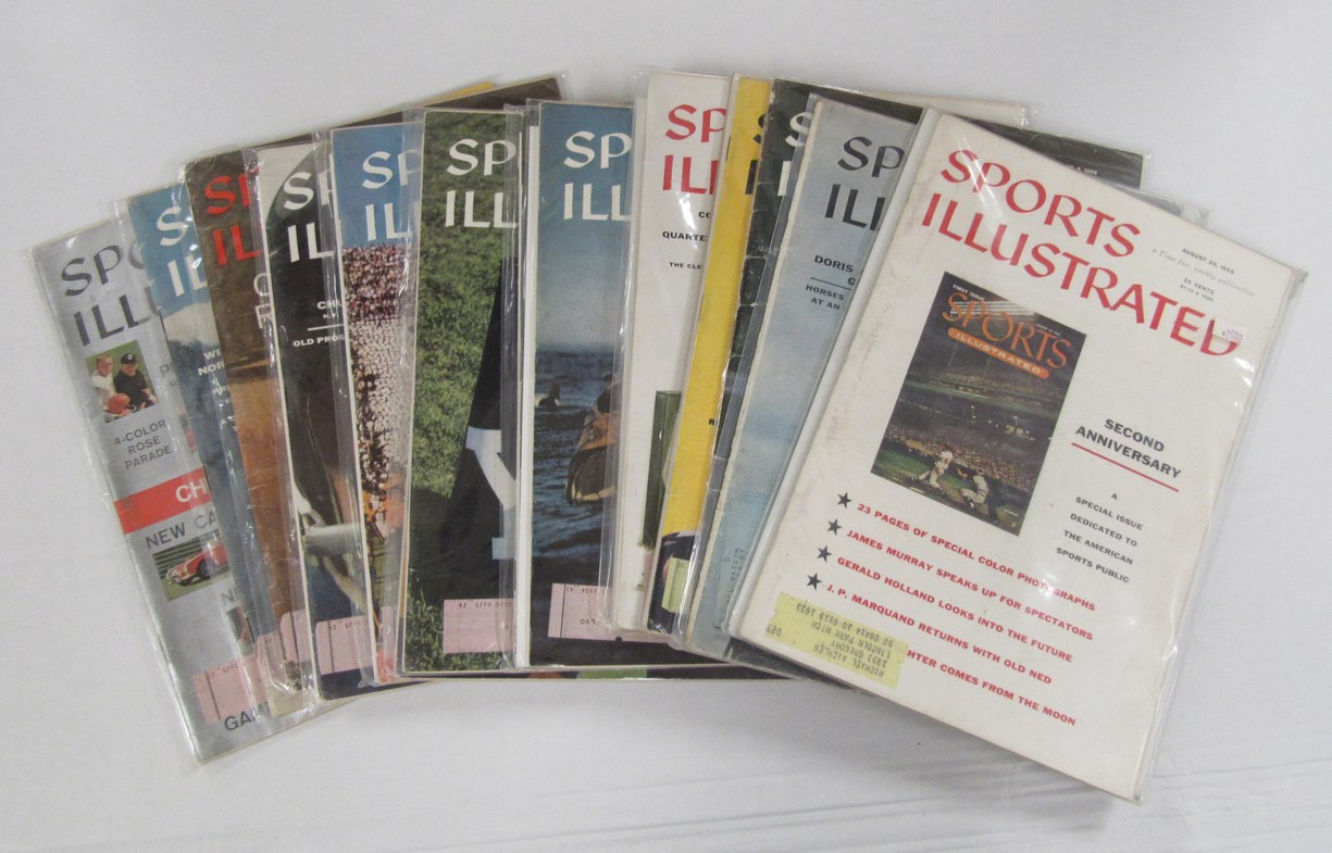 1956 Sports Illustrated Magazines Lot of 44 Ford/Spahn/Snead Covers 198098