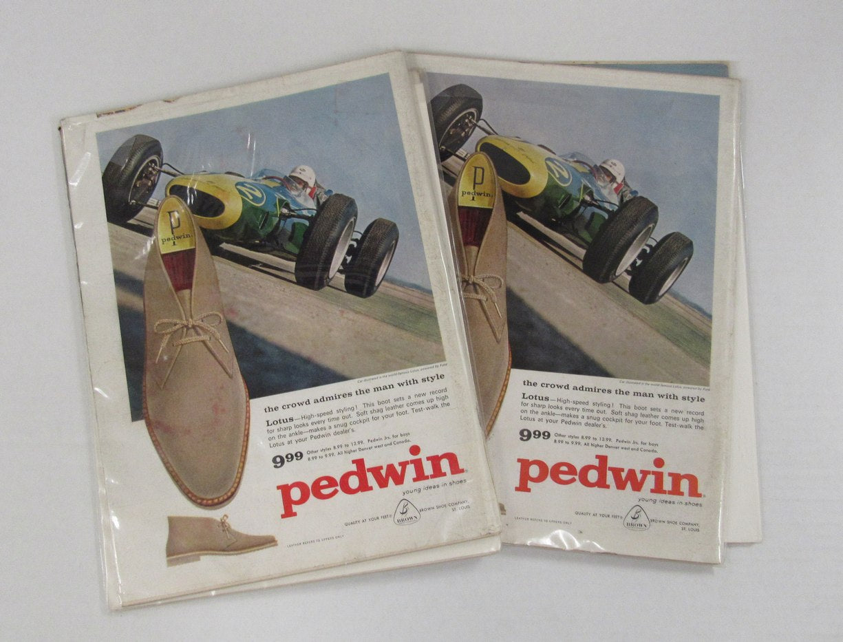 Lot of (7)1964 Sports Illustrated Magazines Rozelle/Shoemaker Covers 198094