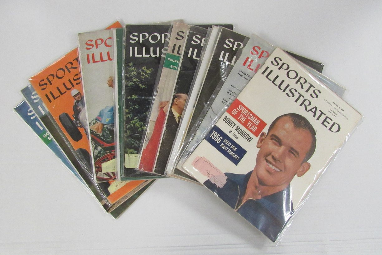 Lot of (38)1961 Sports Illustrated Magazines Williams-Musial AS Cover 198102