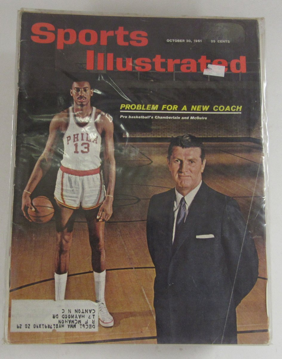 Lot of (22) 1961 Sports Illustrated Magazines Wilt Chamberlain 1st Cover 197965