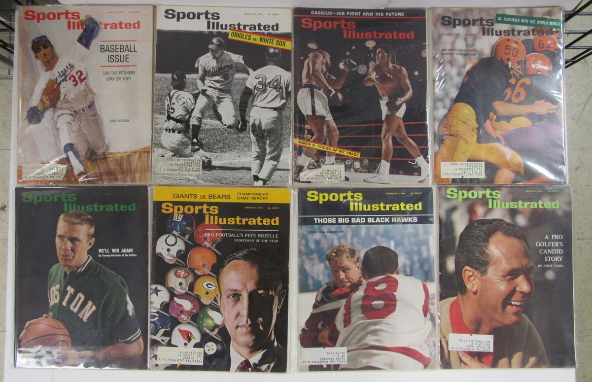 Lot of (27) 1969 Sports Illustrated Magazines Banks/Orr/Maravich Covers 197973